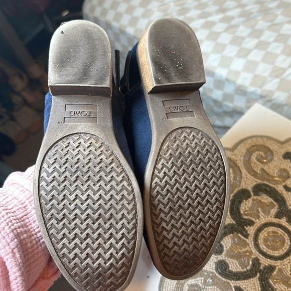Blue suede Toms boot - Picture 11 of 11